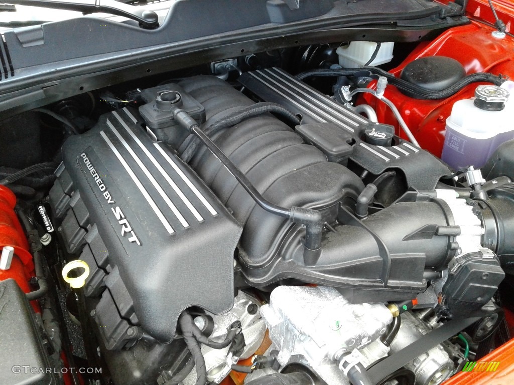 2021 Dodge Challenger R/T Scat Pack Widebody 392 SRT 6.4 Liter HEMI OHV-16 Valve VVT MDS V8 Engine Photo #141685287