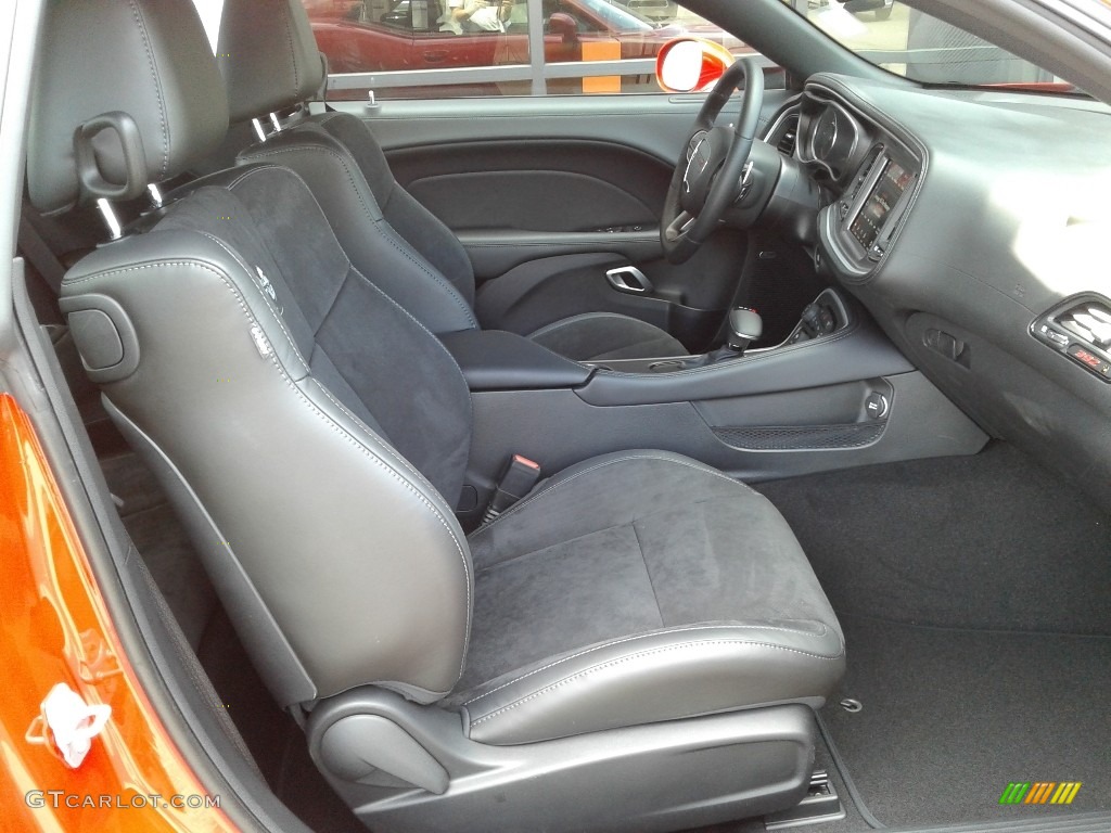 Black Interior 2021 Dodge Challenger R/T Scat Pack Widebody Photo #141685400