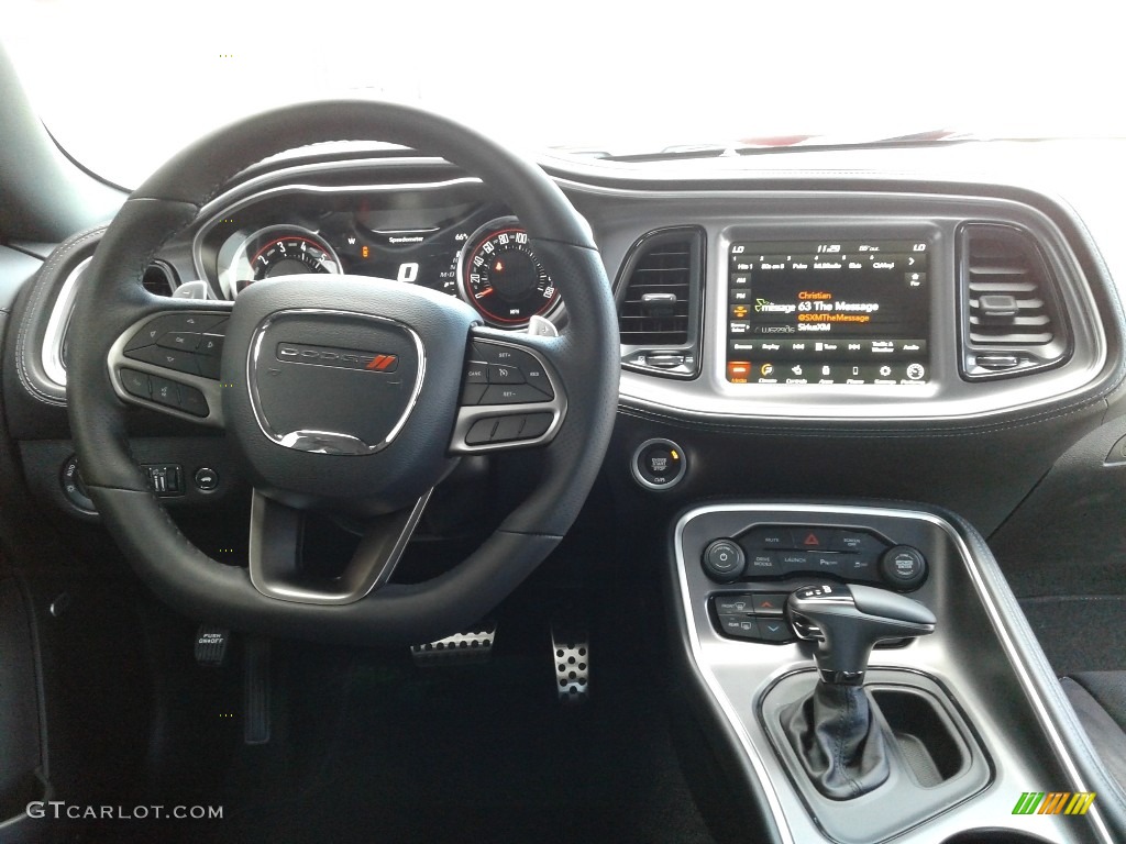 2021 Dodge Challenger R/T Scat Pack Widebody Black Dashboard Photo #141685419