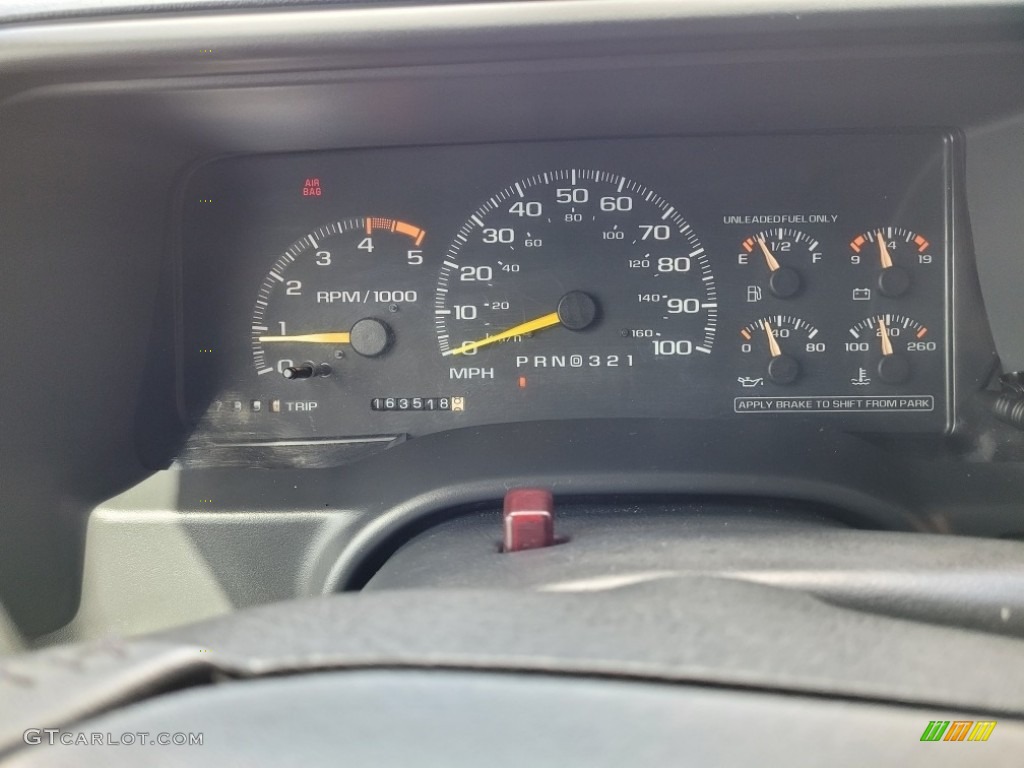 1995 Chevrolet C/K C1500 Extended Cab Gauges Photo #141685688
