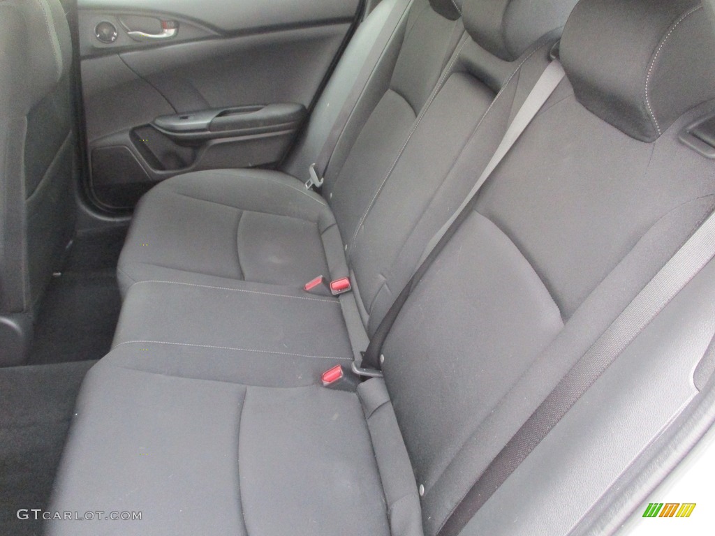 2019 Civic EX Hatchback - Taffeta White / Black photo #13