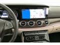 2018 Mercedes-Benz E Macchiato Beige/Espresso Brown Interior Navigation Photo