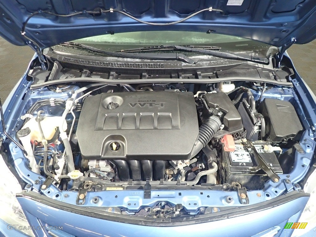 2013 Corolla LE - Nautical Blue Metallic / Bisque photo #6