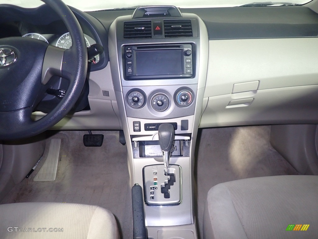 2013 Corolla LE - Nautical Blue Metallic / Bisque photo #24