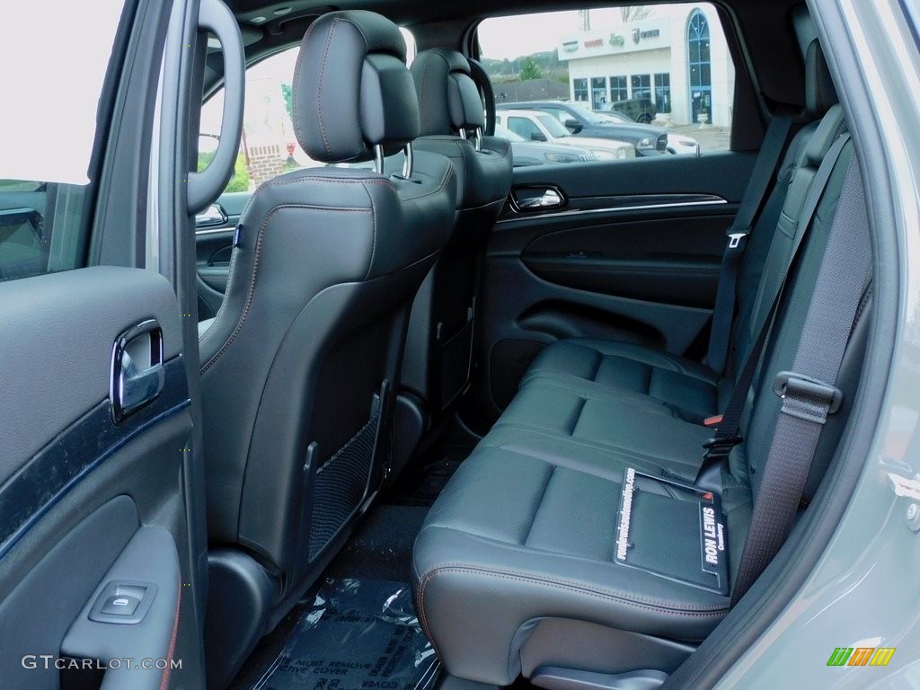 Black Interior 2021 Jeep Grand Cherokee Trailhawk 4x4 Photo #141689001