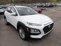 2021 Chalk White Hyundai Kona SEL AWD  photo #3