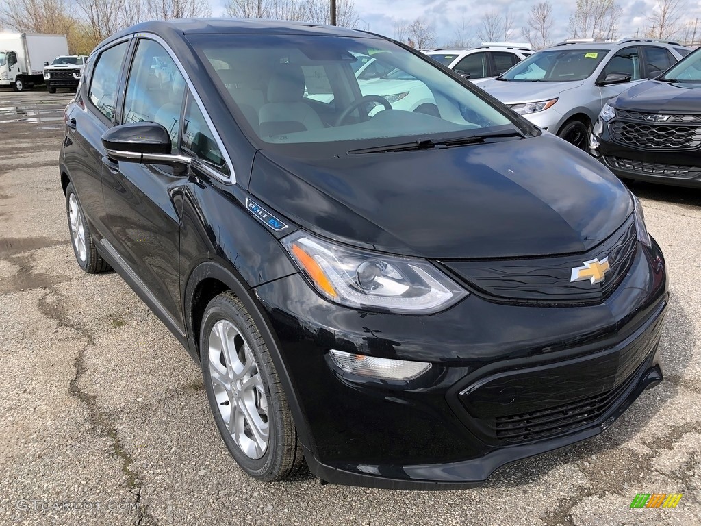 Mosaic Black Metallic 2021 Chevrolet Bolt EV LT Exterior Photo #141690339