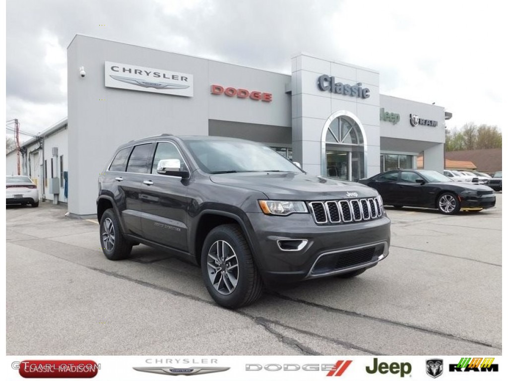 2021 Grand Cherokee Limited 4x4 - Granite Crystal Metallic / Black photo #1