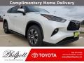 2021 Blizzard White Pearl Toyota Highlander XLE  photo #1