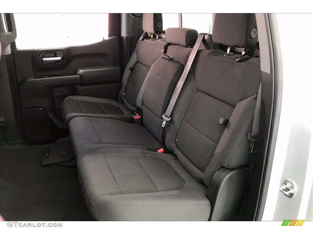 Jet Black Interior 2019 Chevrolet Silverado 1500 LT Crew Cab 4WD Photo #141691004