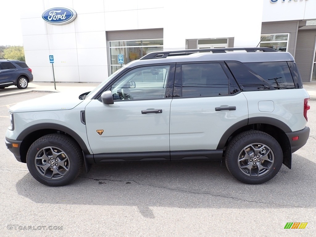 2021 Bronco Sport Badlands 4x4 - Cactus Gray / Ebony photo #2