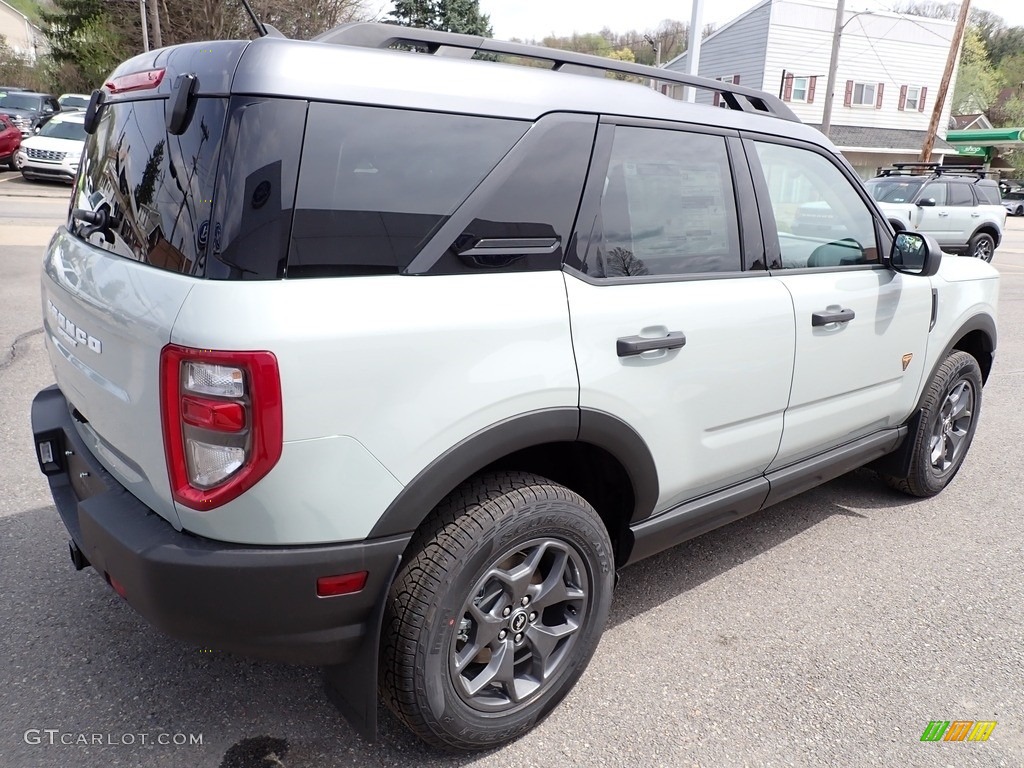 2021 Bronco Sport Badlands 4x4 - Cactus Gray / Ebony photo #6