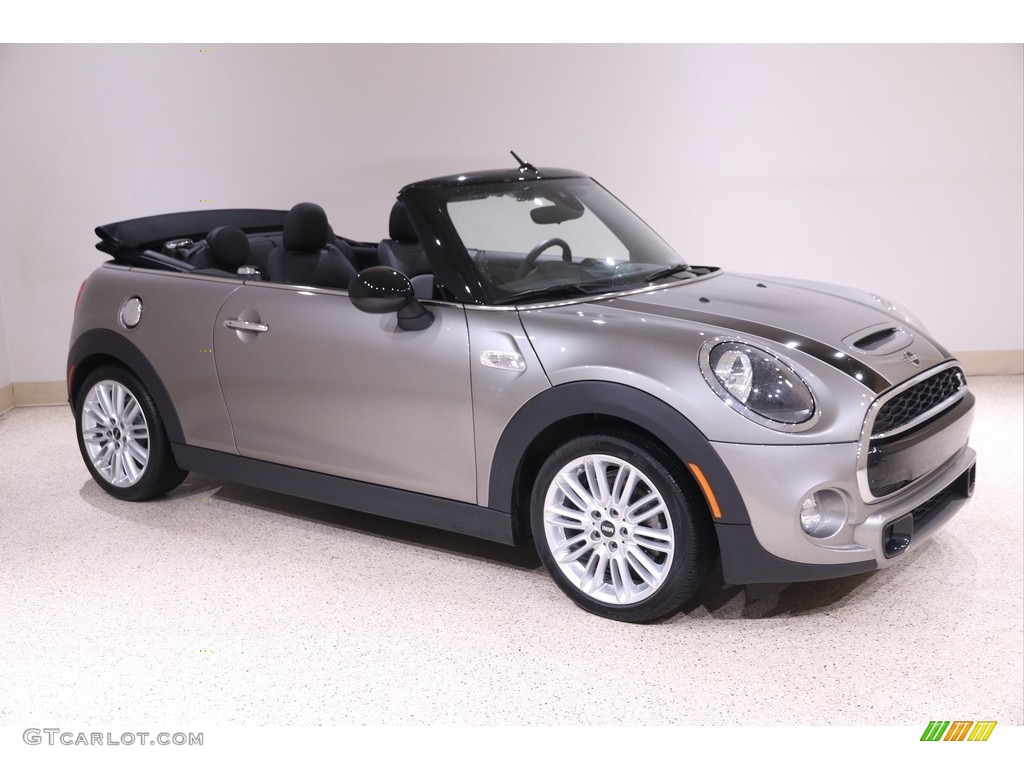 2019 Convertible Cooper S - Melting Silver / Carbon Black photo #1
