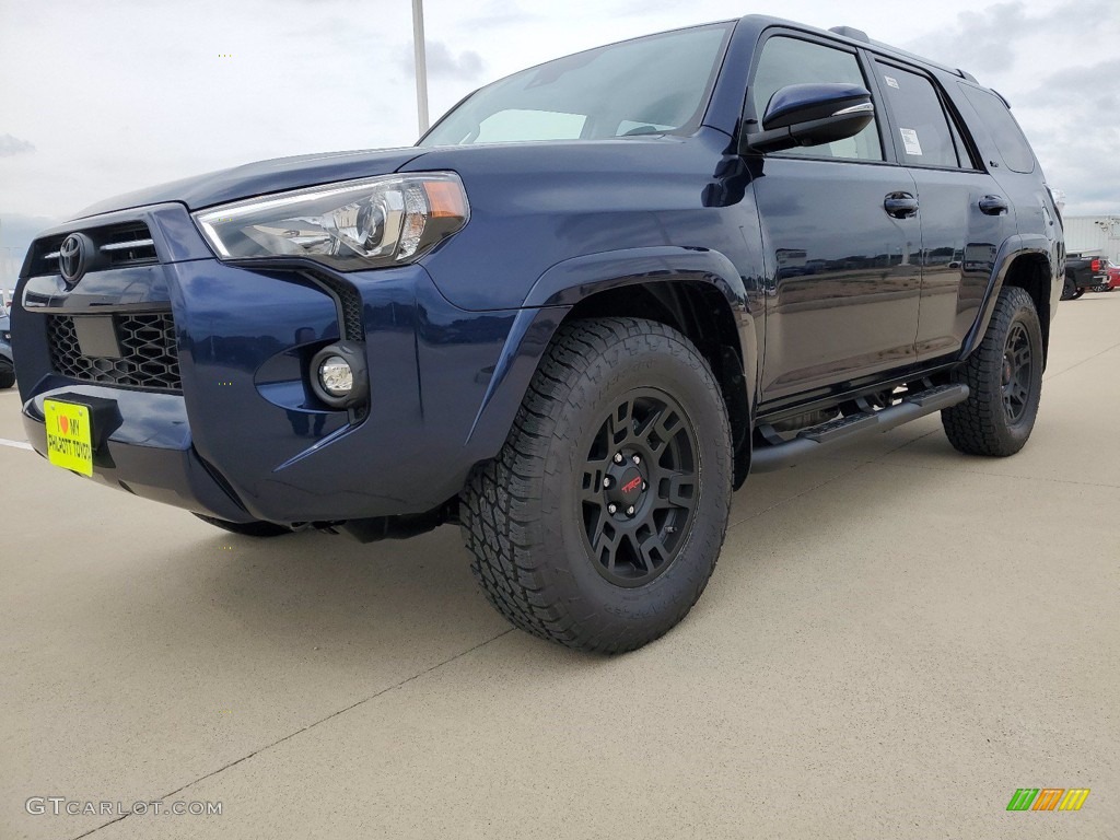 2021 4Runner SR5 Premium - Nautical Blue Metallic / Black/Graphite photo #2
