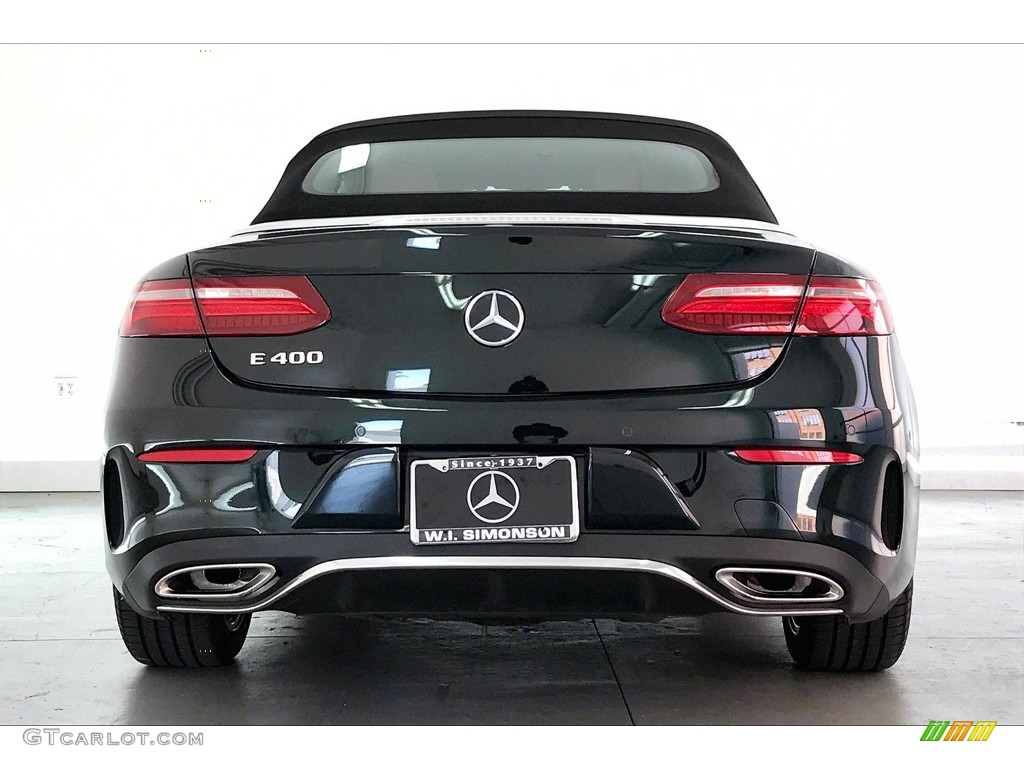 2018 E 400 Convertible - Emerald Green Metallic / Saddle Brown/Black photo #3