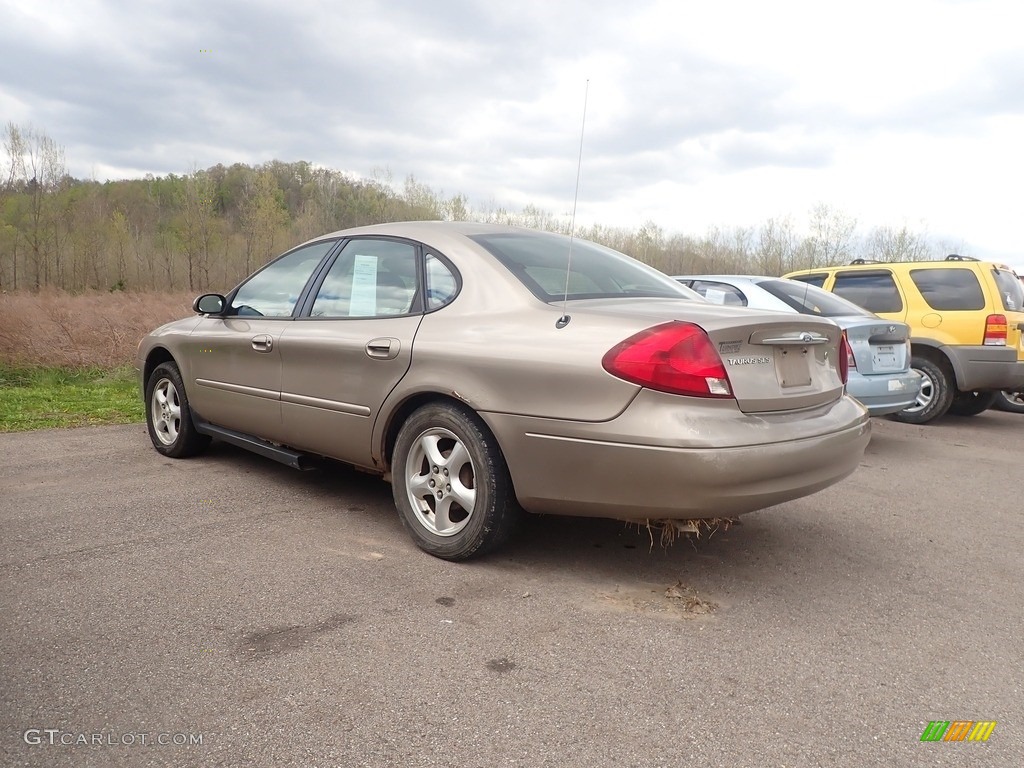 2003 Taurus SES - Arizona Beige Metallic / Medium Parchment photo #10
