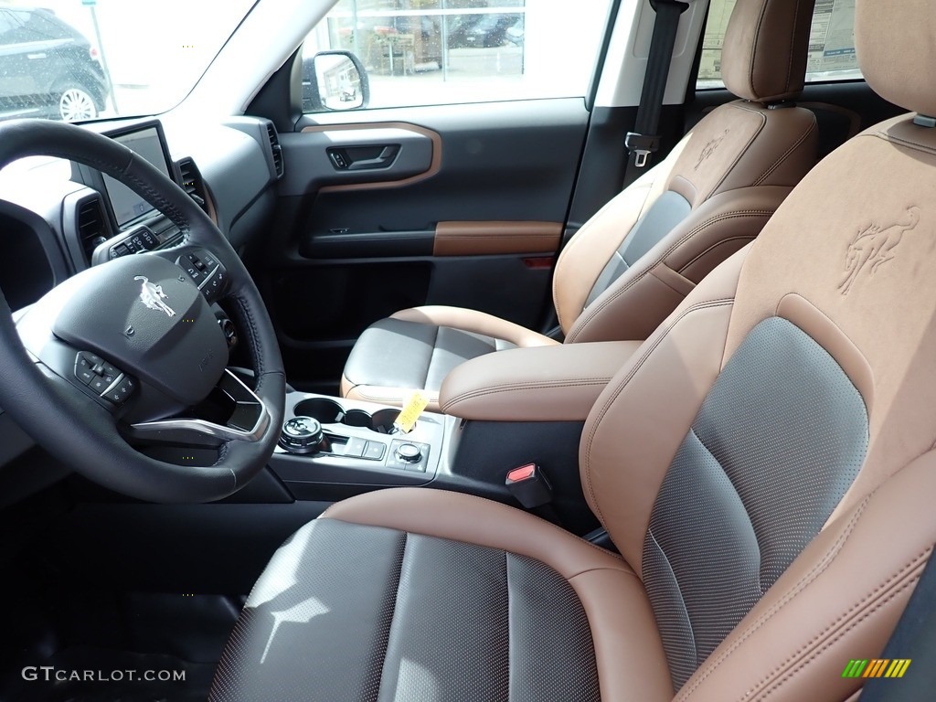 Ebony/Roast Interior 2021 Ford Bronco Sport Badlands 4x4 Photo #141692403