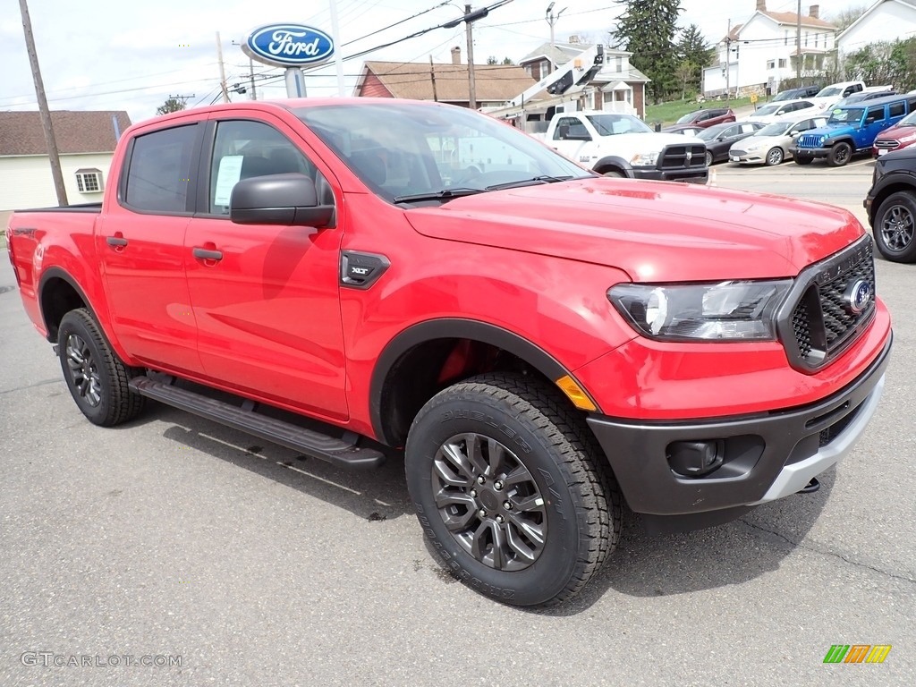 2021 Ranger XLT SuperCrew 4x4 - Race Red / Ebony photo #7