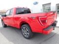 2021 Race Red Ford F150 STX SuperCab 4x4  photo #3