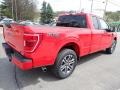 2021 Race Red Ford F150 STX SuperCab 4x4  photo #5
