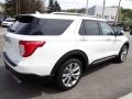 2021 Star White Metallic Tri-Coat Ford Explorer Platinum 4WD  photo #6