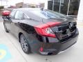 2019 Crystal Black Pearl Honda Civic EX Sedan  photo #2