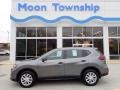 Gun Metallic 2018 Nissan Rogue S AWD