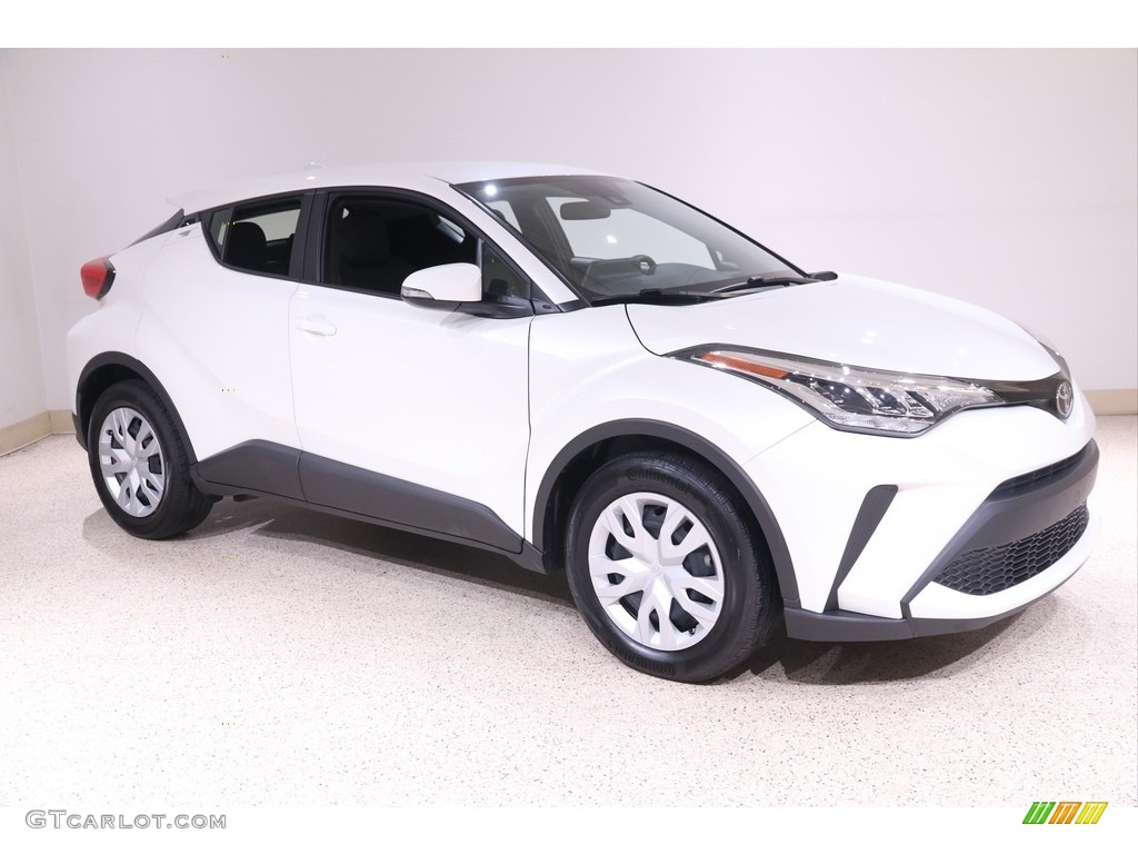 2020 C-HR LE - Blizzard Pearl / Black photo #1