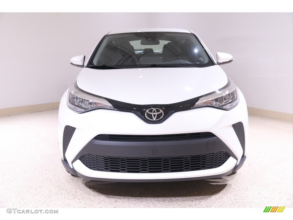 2020 C-HR LE - Blizzard Pearl / Black photo #2