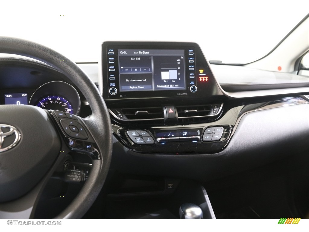 2020 C-HR LE - Blizzard Pearl / Black photo #9