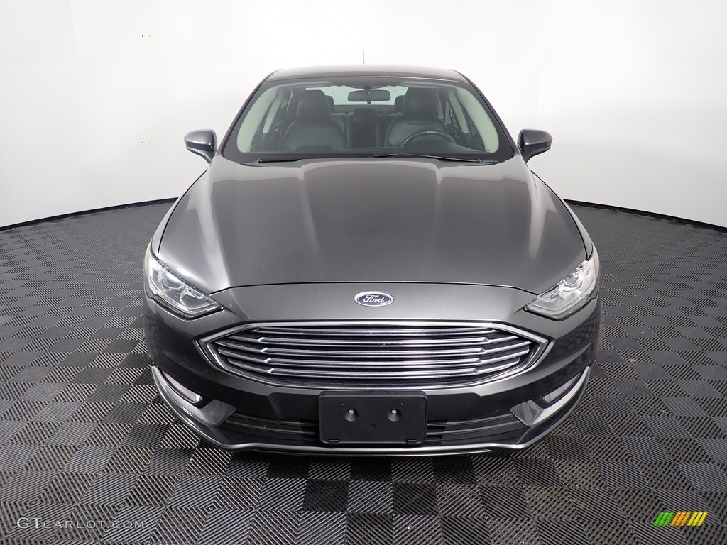 Magnetic 2018 Ford Fusion SE AWD Exterior Photo #141695712
