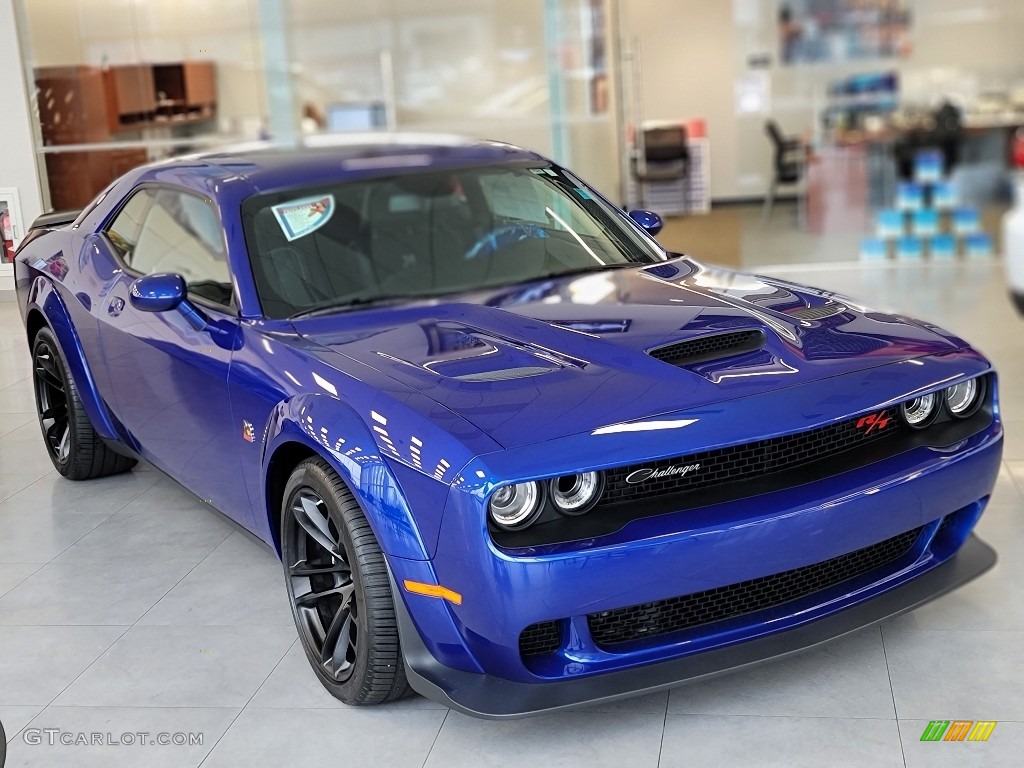Indigo Blue 2021 Dodge Challenger R/T Scat Pack Widebody Exterior Photo #141695838