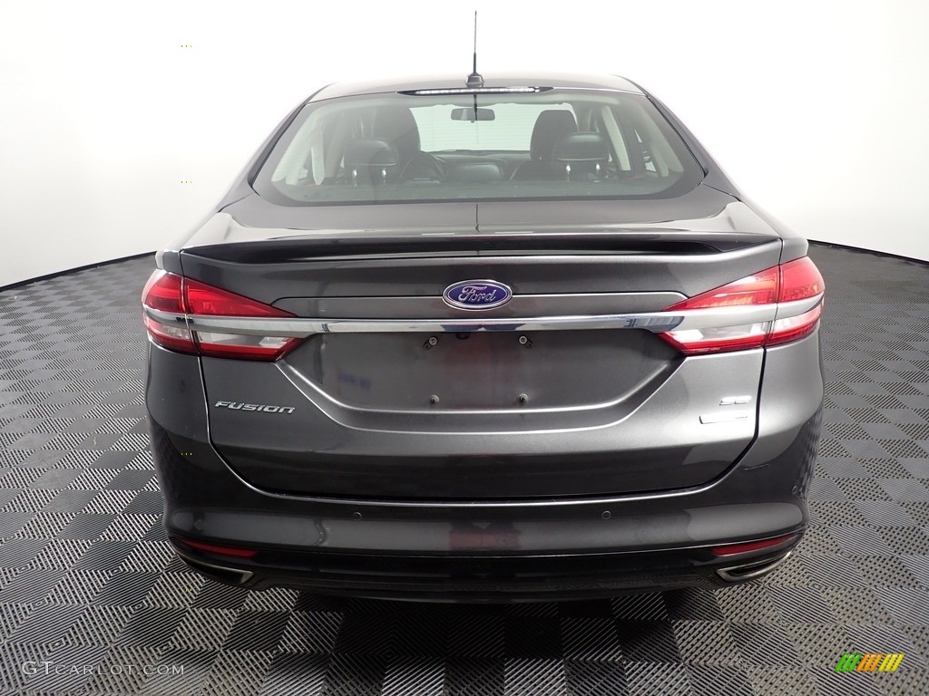 Magnetic 2018 Ford Fusion SE AWD Exterior Photo #141695874