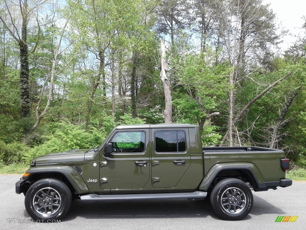 2021 Gladiator Overland 4x4 - Sarge Green / Black/Dark Saddle photo #1