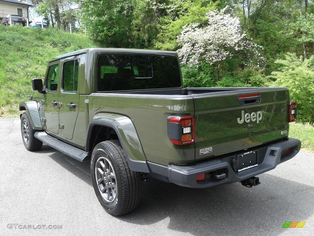 2021 Gladiator Overland 4x4 - Sarge Green / Black/Dark Saddle photo #9