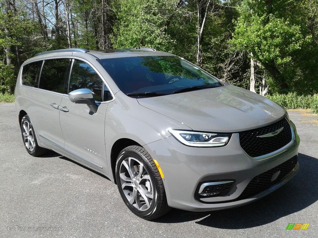 Ceramic Gray 2021 Chrysler Pacifica Pinnacle AWD Exterior Photo #141696903
