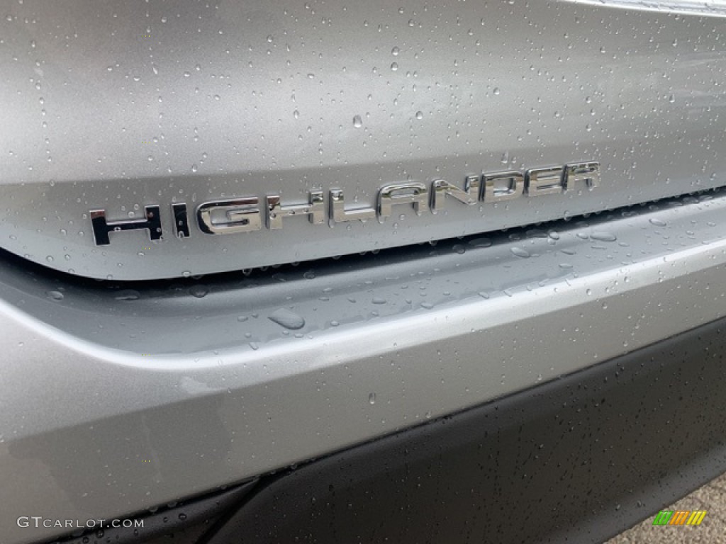 2021 Highlander Hybrid LE AWD - Celestial Silver Metallic / Graphite photo #19