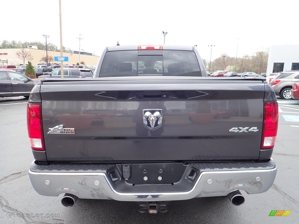 2018 1500 Big Horn Crew Cab 4x4 - Granite Crystal Metallic / Black/Diesel Gray photo #6