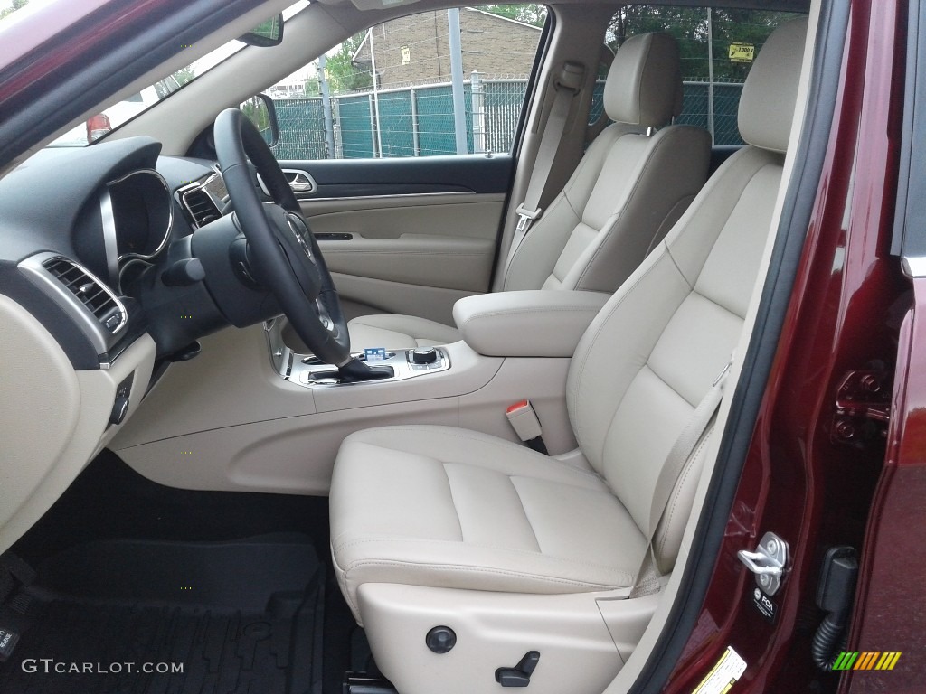 Light Frost Beige/Black Interior 2021 Jeep Grand Cherokee Limited 4x4 Photo #141699075