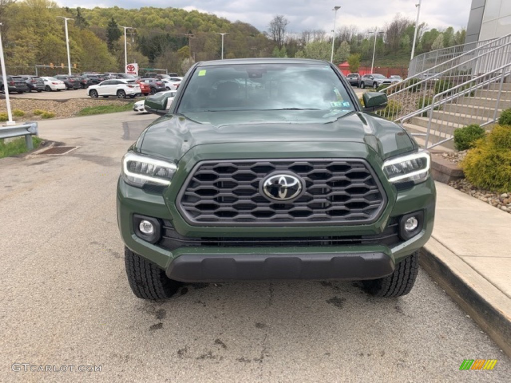 2021 Tacoma TRD Off Road Double Cab 4x4 - Army Green / Black photo #13