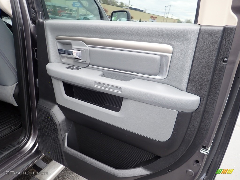 2018 1500 Big Horn Crew Cab 4x4 - Granite Crystal Metallic / Black/Diesel Gray photo #18