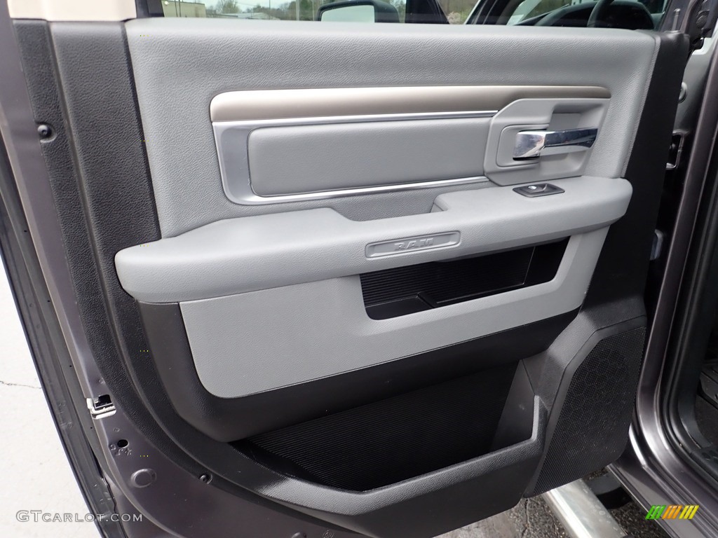 2018 1500 Big Horn Crew Cab 4x4 - Granite Crystal Metallic / Black/Diesel Gray photo #22