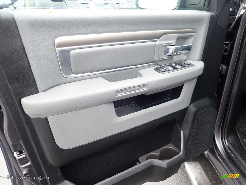 2018 1500 Big Horn Crew Cab 4x4 - Granite Crystal Metallic / Black/Diesel Gray photo #23