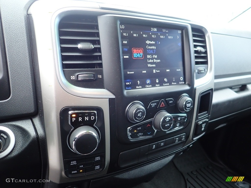 2018 1500 Big Horn Crew Cab 4x4 - Granite Crystal Metallic / Black/Diesel Gray photo #27