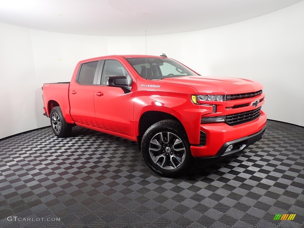 2020 Silverado 1500 RST Crew Cab 4x4 - Red Hot / Jet Black photo #4