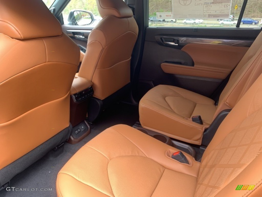 2021 Toyota Highlander Platinum AWD Rear Seat Photo #141700002