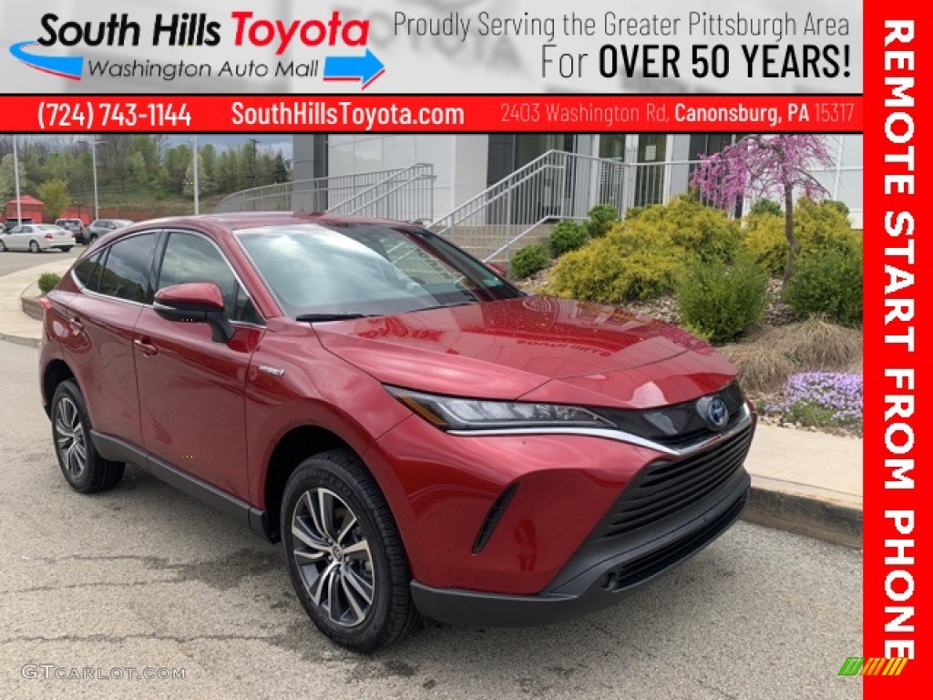 2021 Venza Hybrid LE AWD - Ruby Flare Pearl / Boulder photo #1