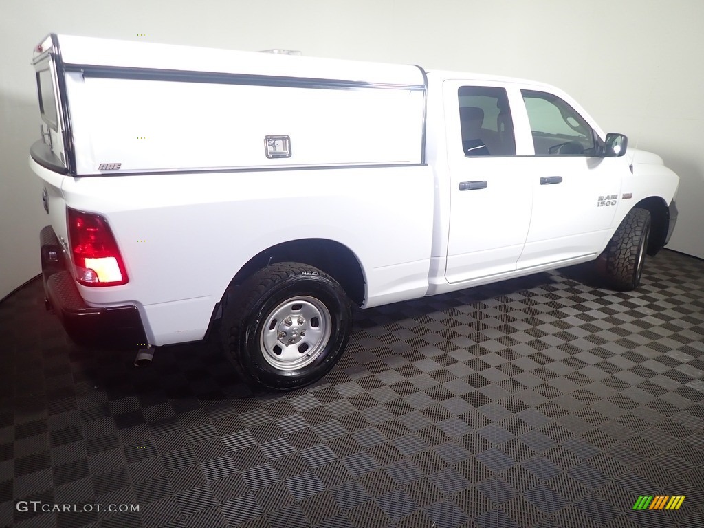 2015 1500 Tradesman Quad Cab 4x4 - Bright White / Black/Diesel Gray photo #15