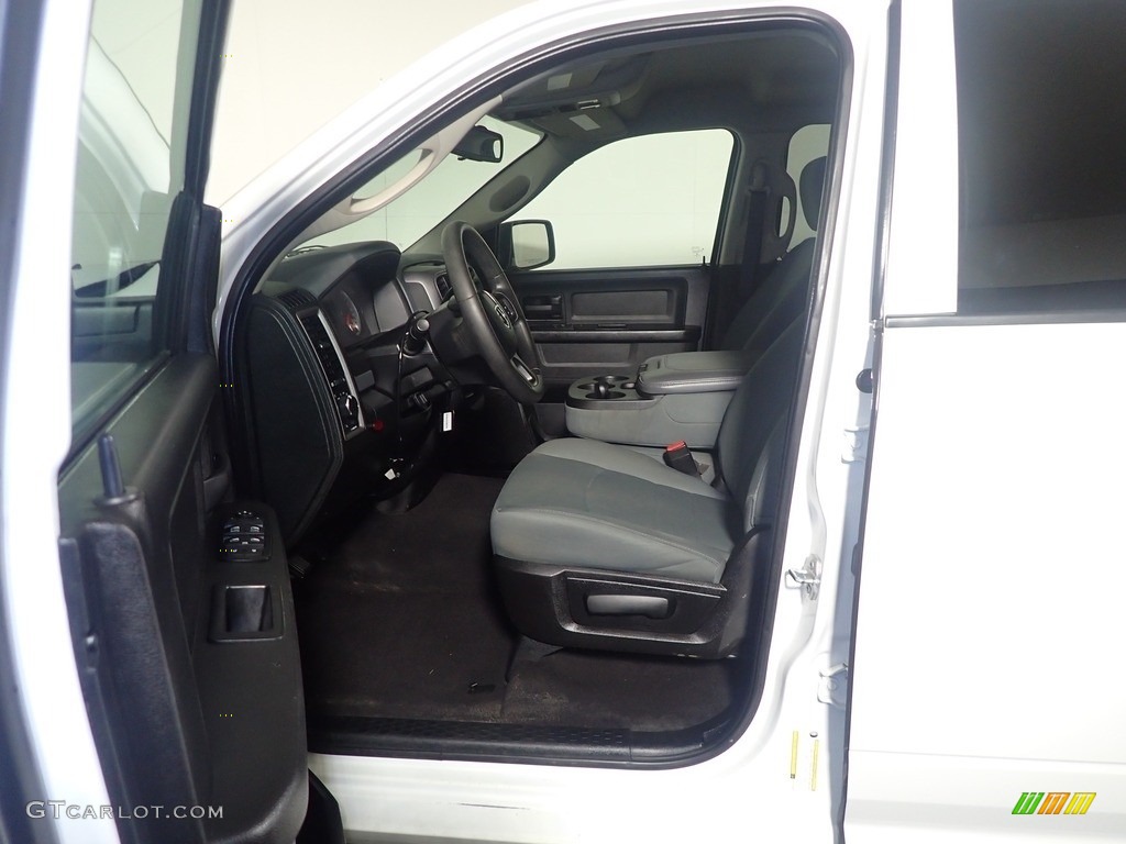 2015 1500 Tradesman Quad Cab 4x4 - Bright White / Black/Diesel Gray photo #20