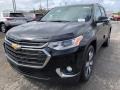 2021 Mosaic Black Metallic Chevrolet Traverse LT  photo #1